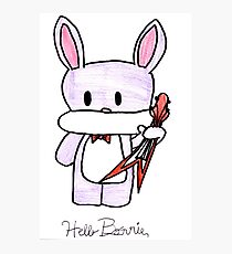 Hello Bonnie Photographic Print