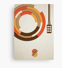 Modernist Vinyl Canvas Print