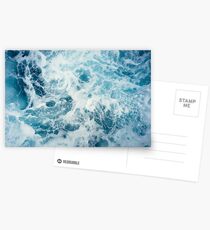 Sea Waves in the Ocean Postcards