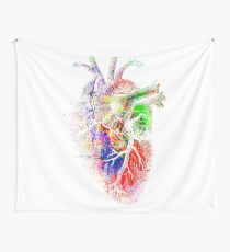Colourful Heart Wall Tapestry