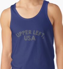 Upper Left, USA Tank Top