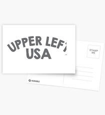 Oben links, USA Postkarten