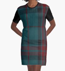 Cornwall Tartan Graphic T-Shirt Dress