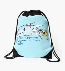 Casual Winter and Qibli Drawstring Bag