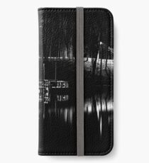 Fishing Dock At Night 2017 iPhone Wallet/Case/Skin