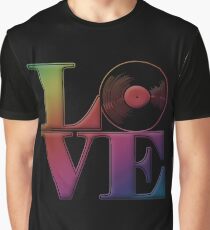 Vinyl Love Graphic T-Shirt
