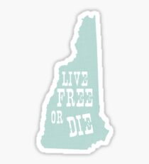 New Hampshire Slogan Sticker