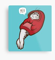 Hooded Seal Metal Print