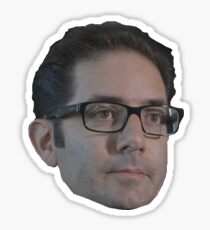 Endearing Jeff Kaplan Overwatch Team Sticker