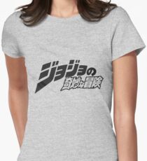 JJBA Logo Women's Fitted T-Shirt