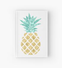 Goldene Ananas Notizbuch