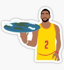 Kyrie Irving Flat Earth Sticker