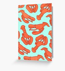 Lobster Addiction Greeting Card