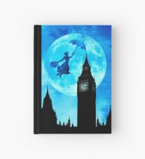 Magical Watercolor Night - Mary Poppins Hardcover Journal