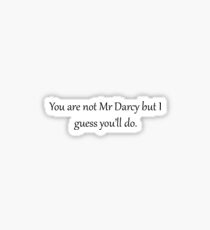 Mr Darcy Sticker