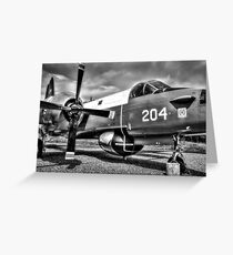 Vintage Fighter Aircraft Lockheed Neptune (Mono) Greeting Card