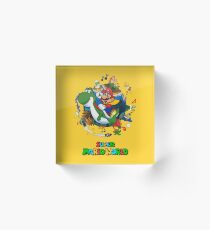 Super Mario Welt Acrylblock