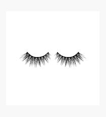 Wimpern Fotodruck