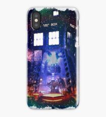 Nebula Public call Box In Space iPhone Case iPhone Case