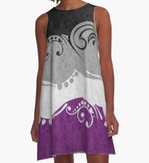 Asexual Ornamental Flag A-Line Dress