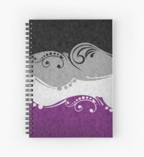 Asexuelle Zierflagge Spiralblock