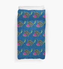 Electric Angler Fish Duvet Cover