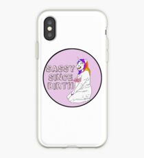 Vinilo o funda para iPhone Descarado desde su nacimiento