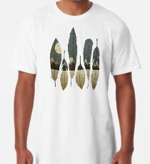 Camiseta larga Las aves de invierno