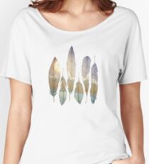 Mountain Birds Women's Relaxed Fit T-Shirt