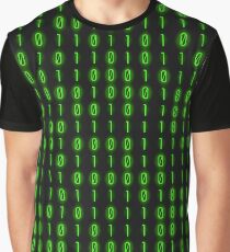 Binary Code Inside Graphic T-Shirt