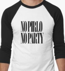 No Pirlo No Party Men's Baseball ¾ T-Shirt