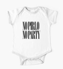 No Pirlo No Party One Piece - Short Sleeve
