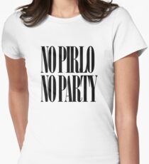 No Pirlo No Party Women's Fitted T-Shirt