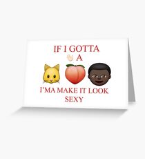 ELEMENT. Emoji Greeting Card