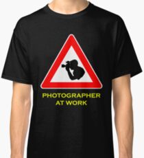 Photographer at Work Classic T-Shirt