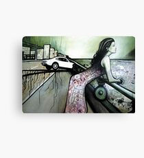 Little Fast car Canvas Print