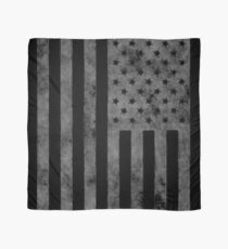 US Flag Grunge Style Scarf