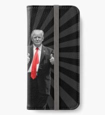 Donald Trump für Präsidenten 2020 Daumen hoch iPhone Flip-Case/Hülle/Klebefolie