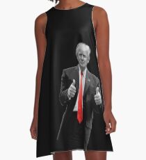 Donald Trump For President 2016 Thumbs Up A-Line Dress