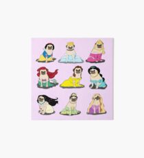 Pug Princesses Version 2 Art Board