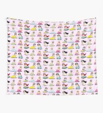 Mops Prinzessinnen Version 2 Wandbehang