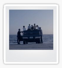 BTS Polaroid Sticker