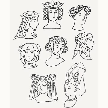 Women's Hats, Headdresses and Hairstyles: With 453 Illustrations, Medieval  to Modern (Dover Fashion and Costumes): de Courtais, Georgine:  9780486448503: Amazon.com: Books