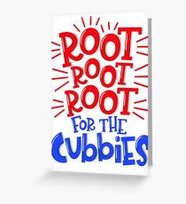 Go Cubs Greeting Card