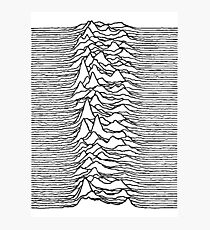 Unknown Pleasures - Joy Division Photographic Print