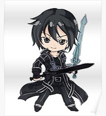 Kirito Sword art online Poster