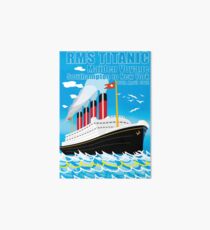 RMS TITANIC Art Board