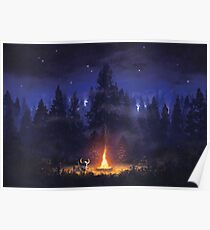 A Knight At Rest Poster