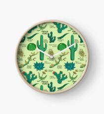 Native Desert Plants || Cacti Clock