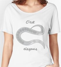 Camiseta ancha para mujer C'est elegans